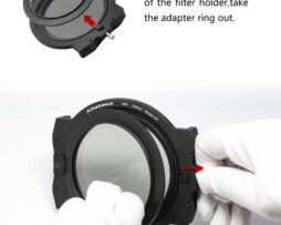 Athabasca ARK Frame Kit 100mm inc Circular Polariser Filter 67 72 77 82 Adaptor